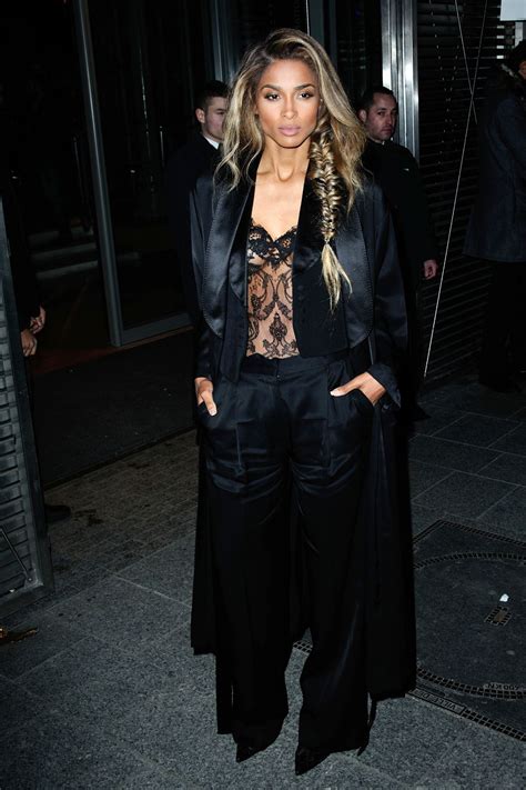 ciara givenchy fashion show